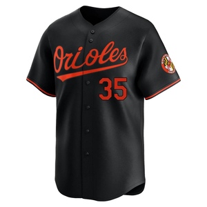 Men's Baltimore Orioles Adley Rutschman Limited Black Alternate Jersey