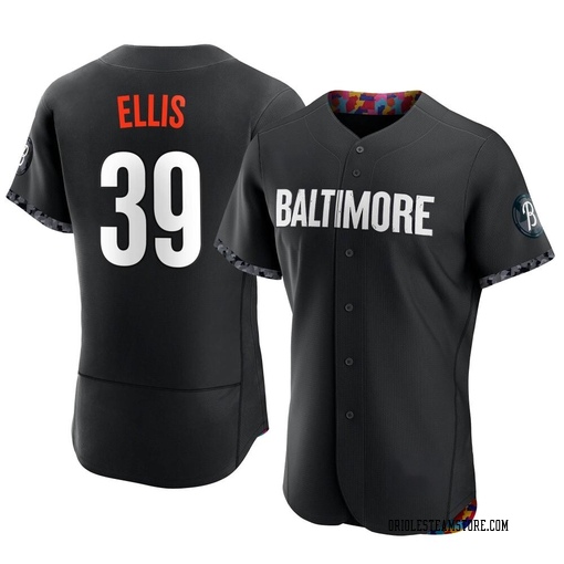 Men's Baltimore Orioles Adley Rutschman Replica Alternate Black Jersey