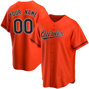 Personal Customs Men's Baseball Baltimore Orioles Jersey Of Customs Style  Cool Base Men's Customs Grey Color