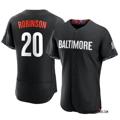 Frank Robinson Men's Baltimore Orioles Throwback Jersey - White