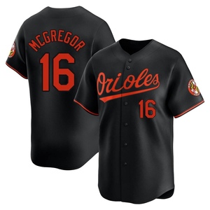 Men's Baltimore Orioles Scott Mcgregor Limited Black Alternate Jersey