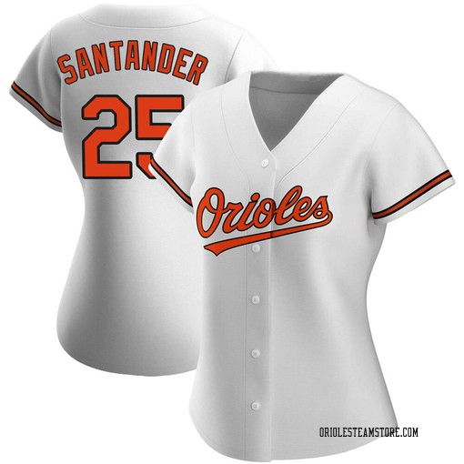 Anthony Santander Men's Baltimore Orioles Home Jersey - White