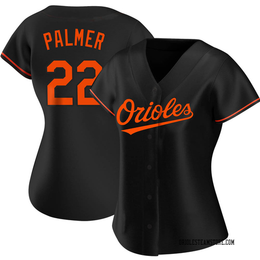 22 JIM PALMER Baltimore Orioles MLB Pitcher Black Throwback Jersey
