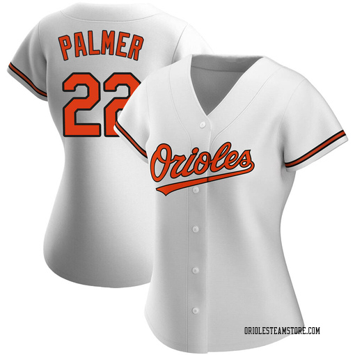 Women's Jim Palmer Baltimore Orioles Authentic White Home Jersey