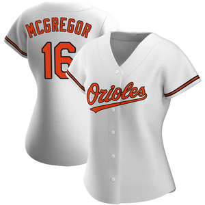 Women's Baltimore Orioles Scott Mcgregor Authentic White Home Jersey