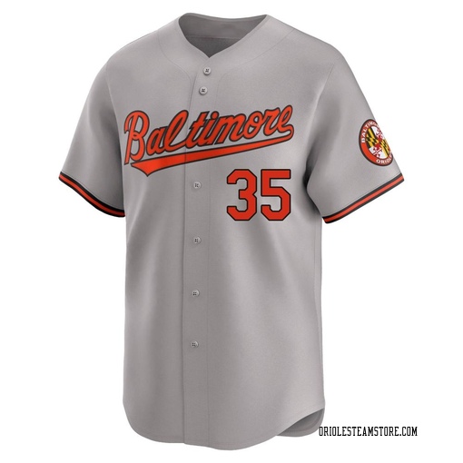 Youth Baltimore Orioles Adley Rutschman Limited Gray Road Jersey