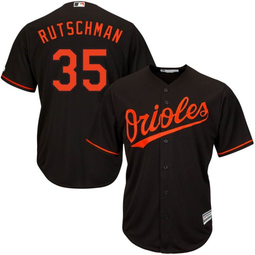 Youth Baltimore Orioles Majestic Black Alternate Cool Base Jersey