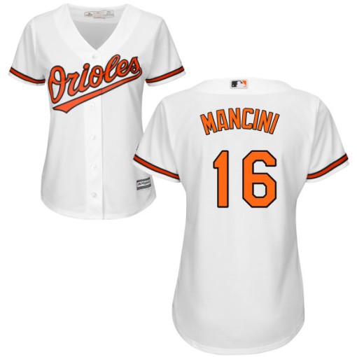 Women's Majestic Baltimore Orioles Trey Mancini Authentic White Home ...